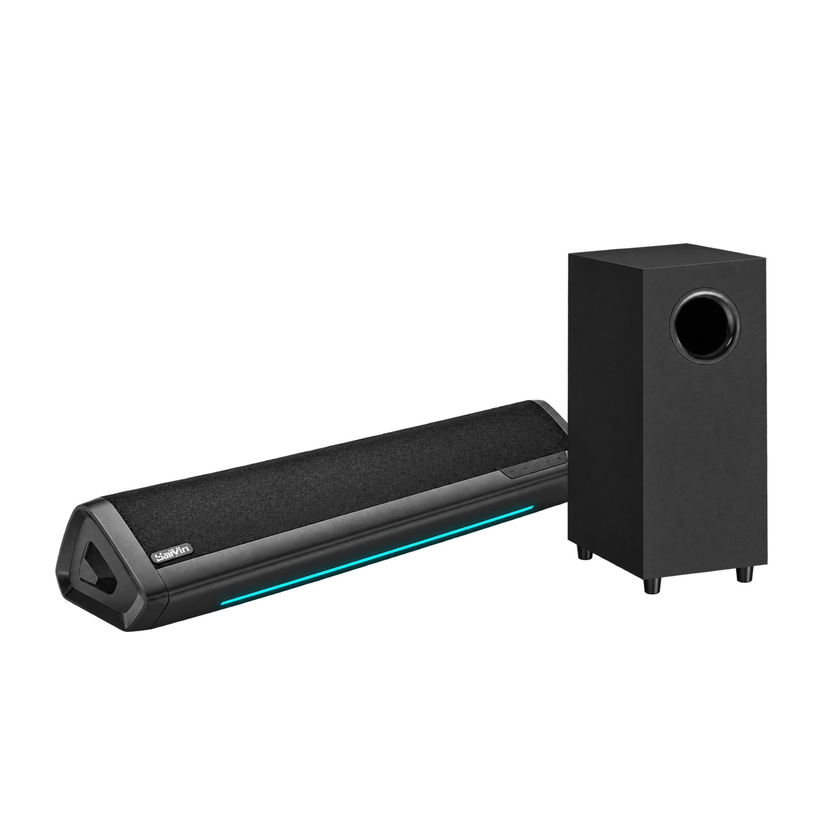 Barra de Sonido Saiyin DS6345H 2.1 70 W con Subwoofer Bluetooth