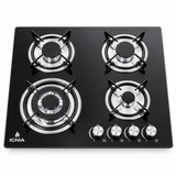 Anafe a Gas IGNIA 4 Hornallas Vidrio Templado 59 cm