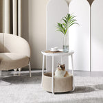 Mesa Auxiliar industrial 2 niveles Vasagle