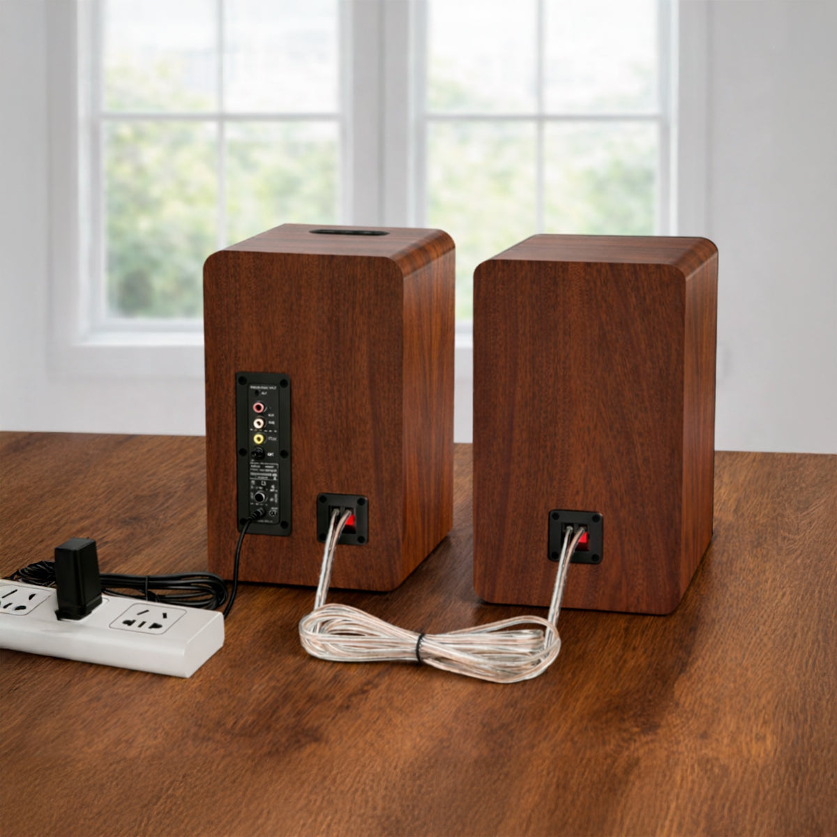Parlantes Saiyin Bluetooth Bookshelf 40W x2