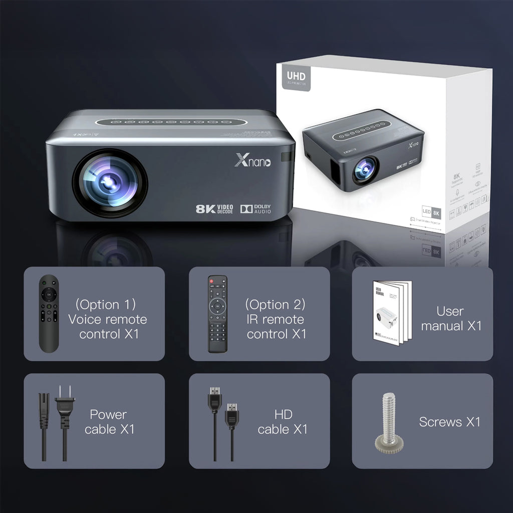 Proyector Inteligente Xnano X1  Full HD 1080p