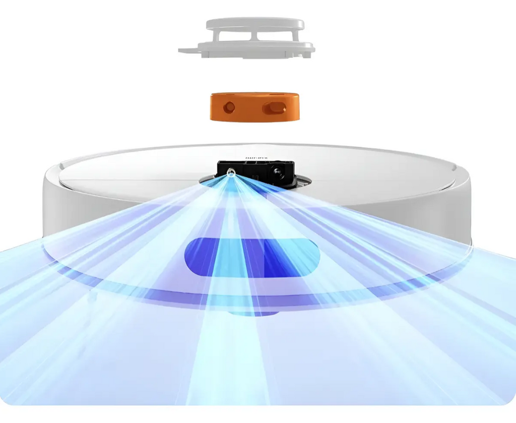Aspiradora Robot Xiaomi Robot Vacuum S40C - Aspira y Trapea, 5000Pa, Navegación Láser