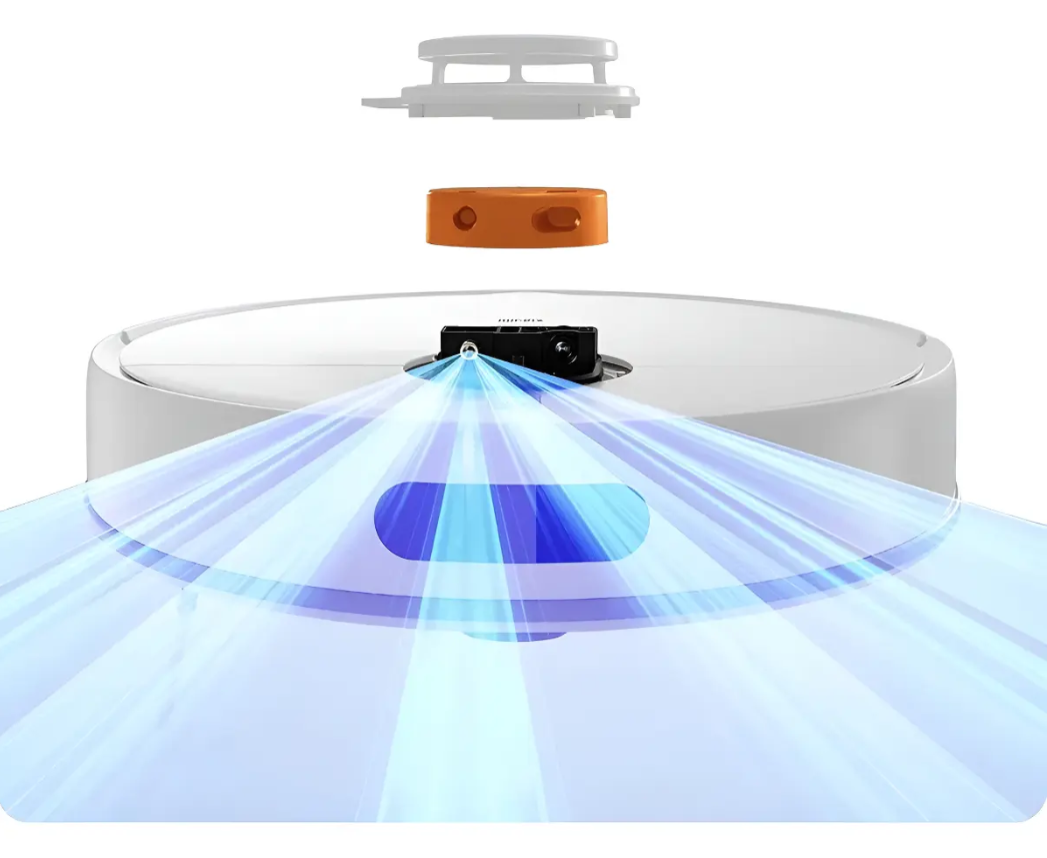 Aspiradora Robot Xiaomi Robot Vacuum S40C - Aspira y Trapea, 5000Pa, Navegación Láser