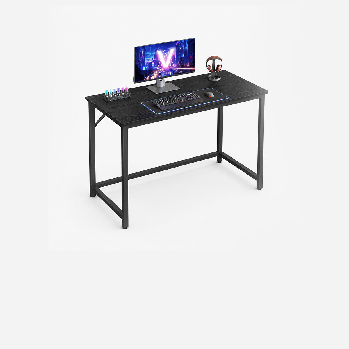 Escritorio Songmics 100cm Home Office Industrial Negro