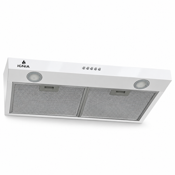 Campana Extractora Slim IGNIA 75 cm, color blanco