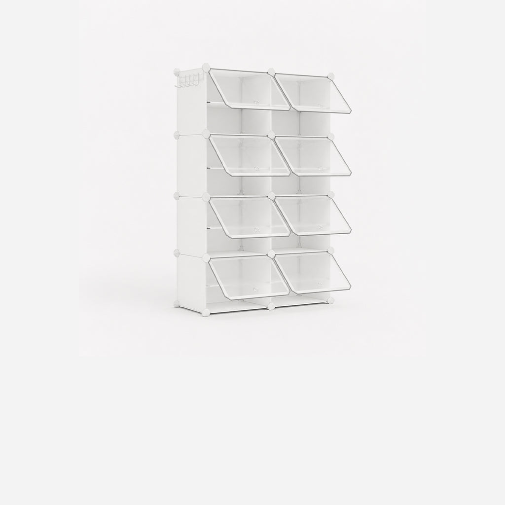 Zapatero Transparente Caja organizadora para calzado x32 Songmics