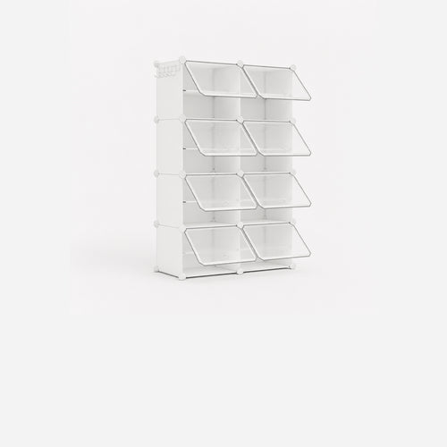 Zapatero Transparente Caja organizadora para calzado x32 Songmics