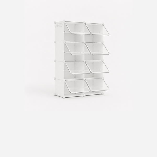 Zapatero Transparente Caja organizadora para calzado x32 Songmics