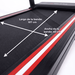Caminadora Eléctrica Plegable para Hogar Jingke HF-1111P Entrenamiento Multifunción