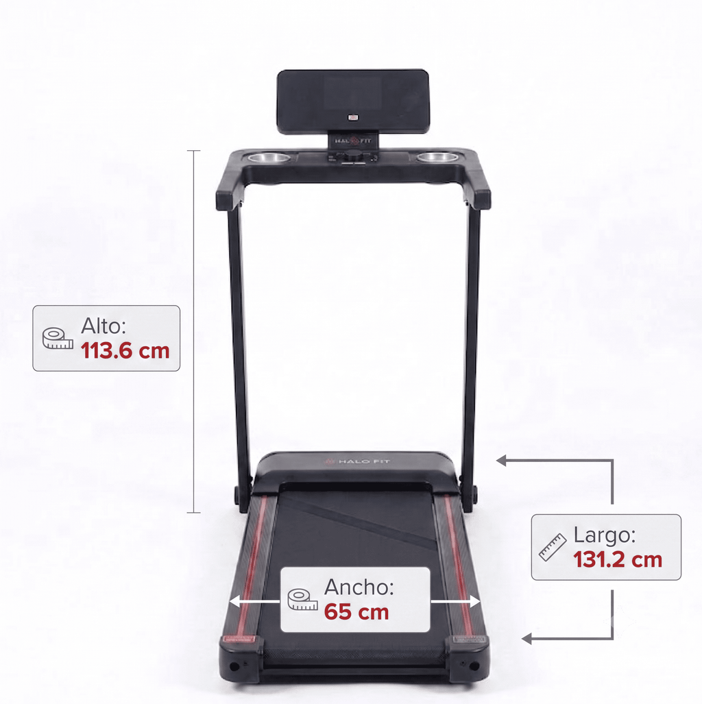 Caminadora Eléctrica Plegable para Hogar Jingke HF-1111P Entrenamiento Multifunción