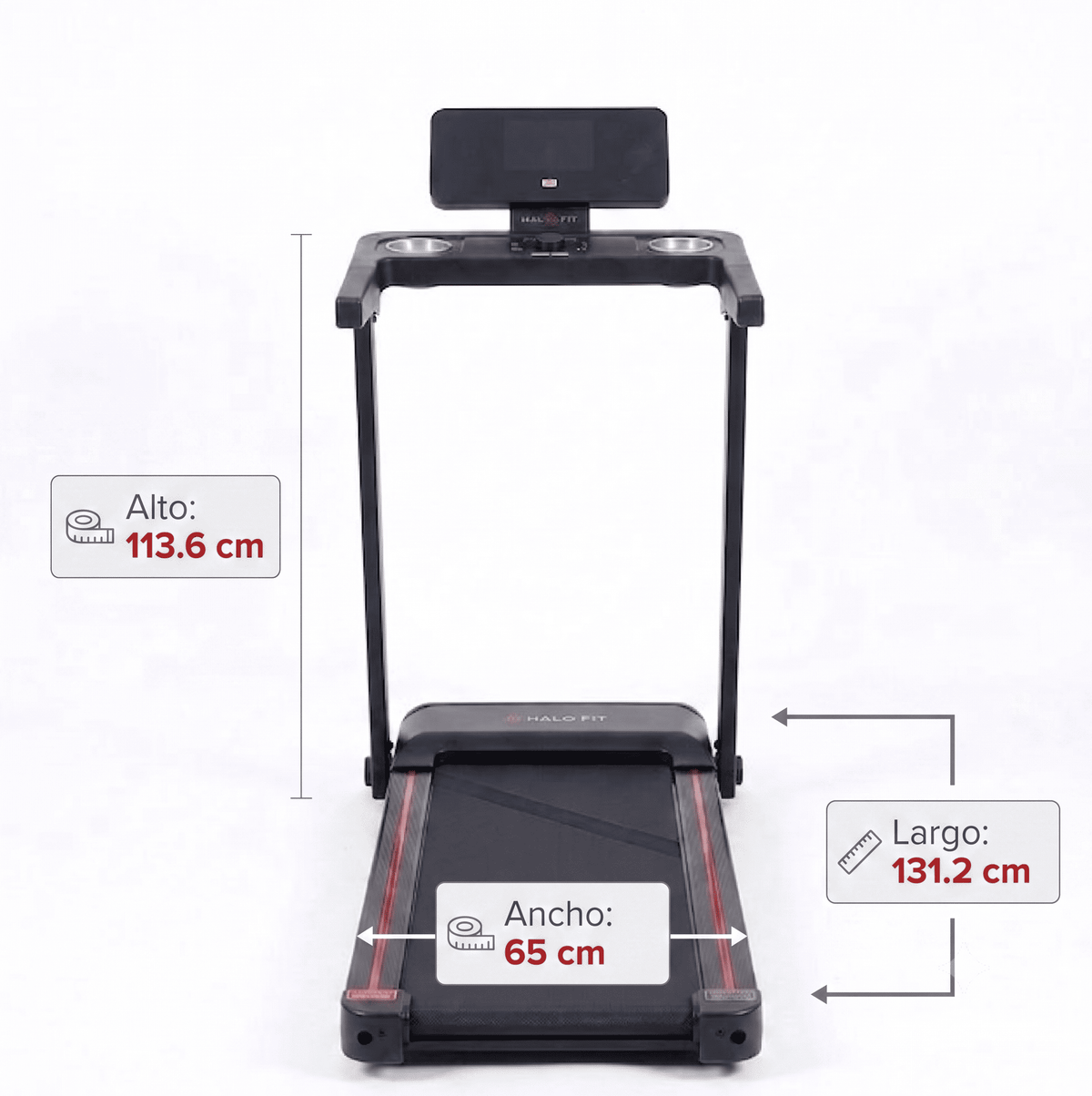 Caminadora Eléctrica Plegable Jingke HF-1111P 12 km/h para Hogar - foto 2