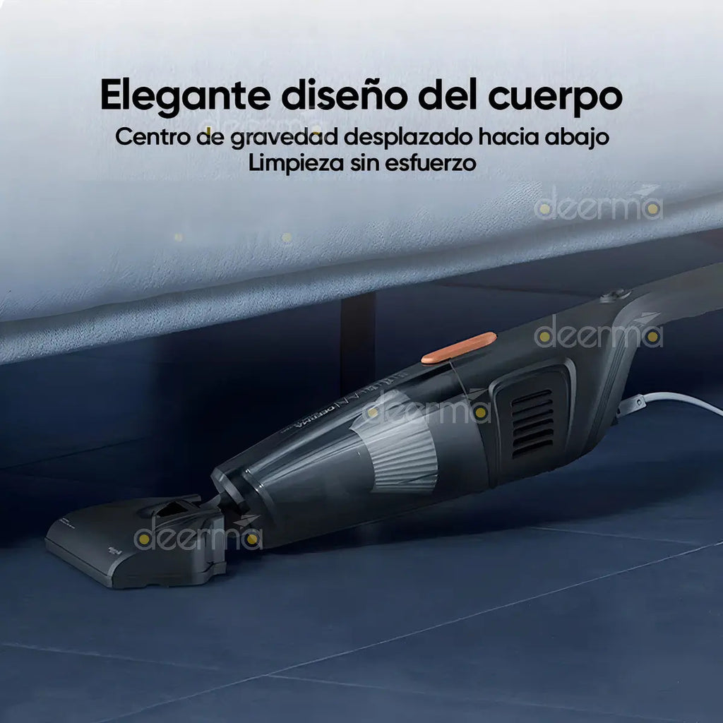 Aspiradora Deerma DX115C 3 En 1 Vertical y De Mano 600W Filtro HEPA 1.2L